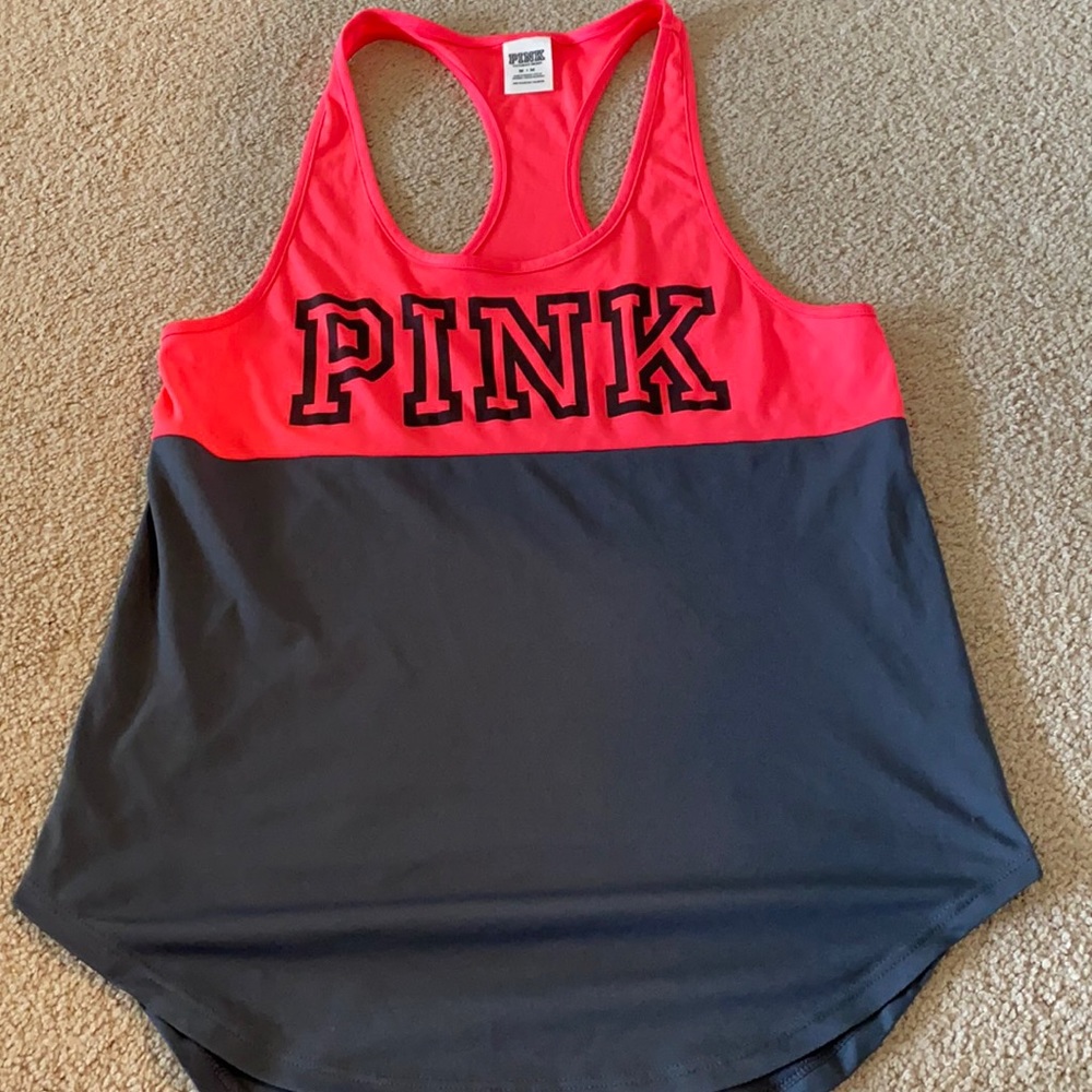 Racer Back Pink work out Tank
